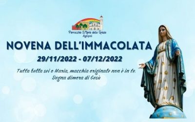 Novena dell’Immacolata: il Calendario completo