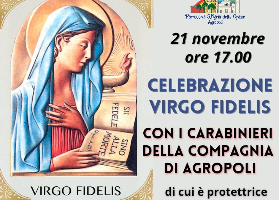 Celebrazione Virgo Fidelis
