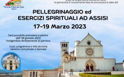 Ritornano gli Esercizi Spirituali ad Assisi
