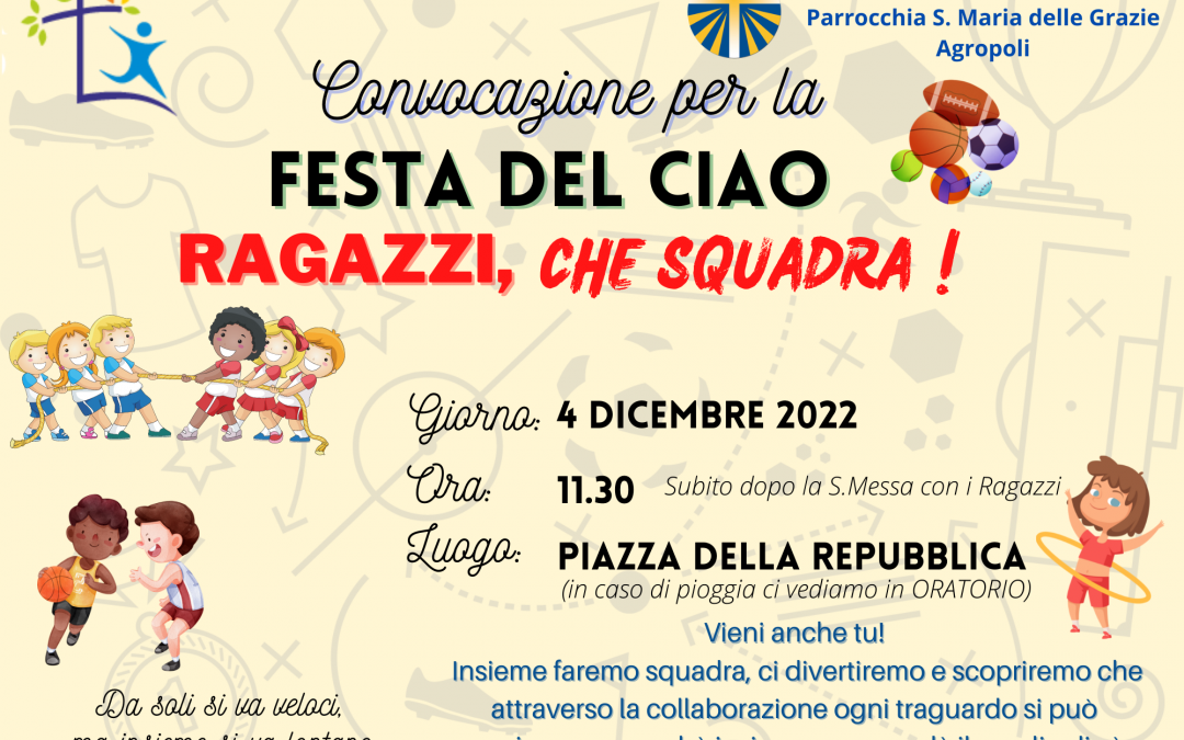 Festa del Ciao dell’ACR