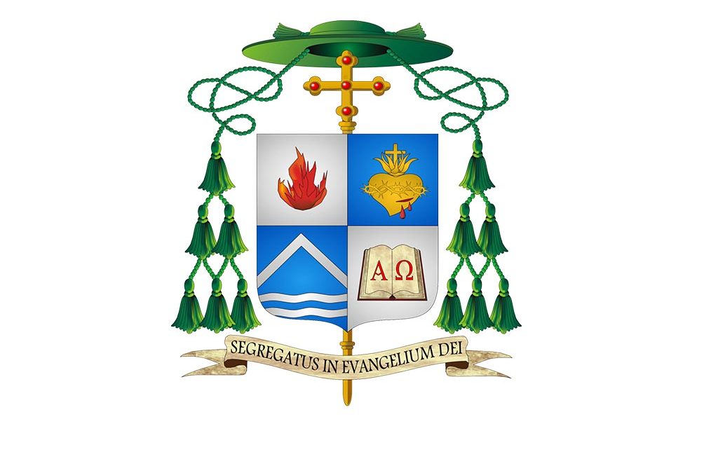 Descrizione dello stemma episcopale di S.E.R. Mons. Vincenzo Calvosa