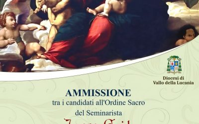 Ammissione all’Ordine Sacro del giovane seminarista Jacopo Guida